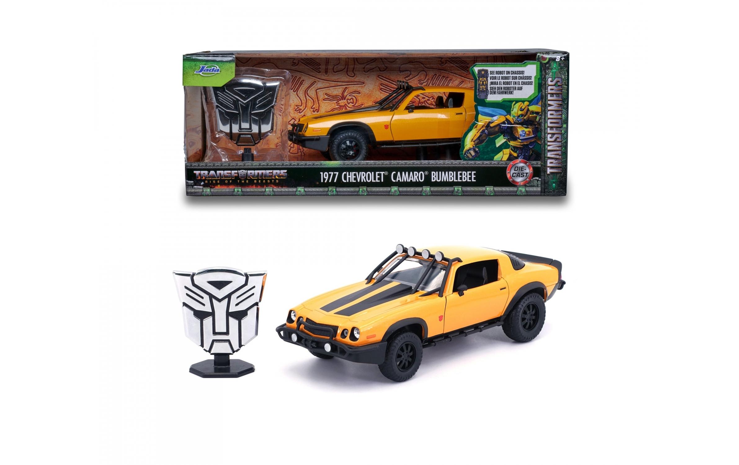 Transformers 7 Bumblebee 1:241977 Chevrolet Camaro Modellauto aus Transformers 7