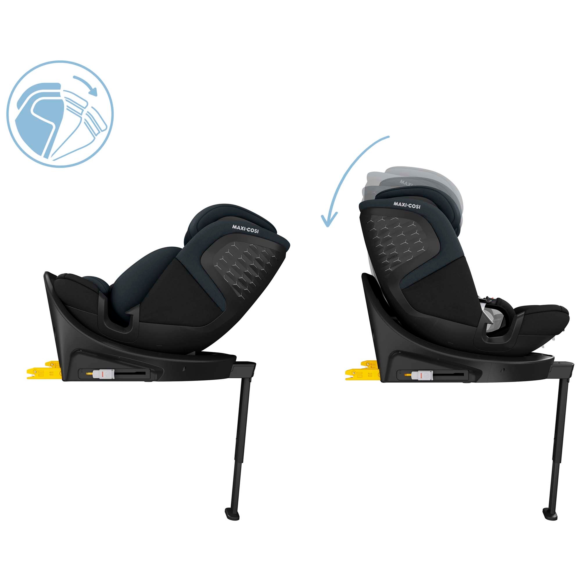Maxi-Cosi Emerald 360 S i-Size zwart - i-size autostoelen - Prénatal