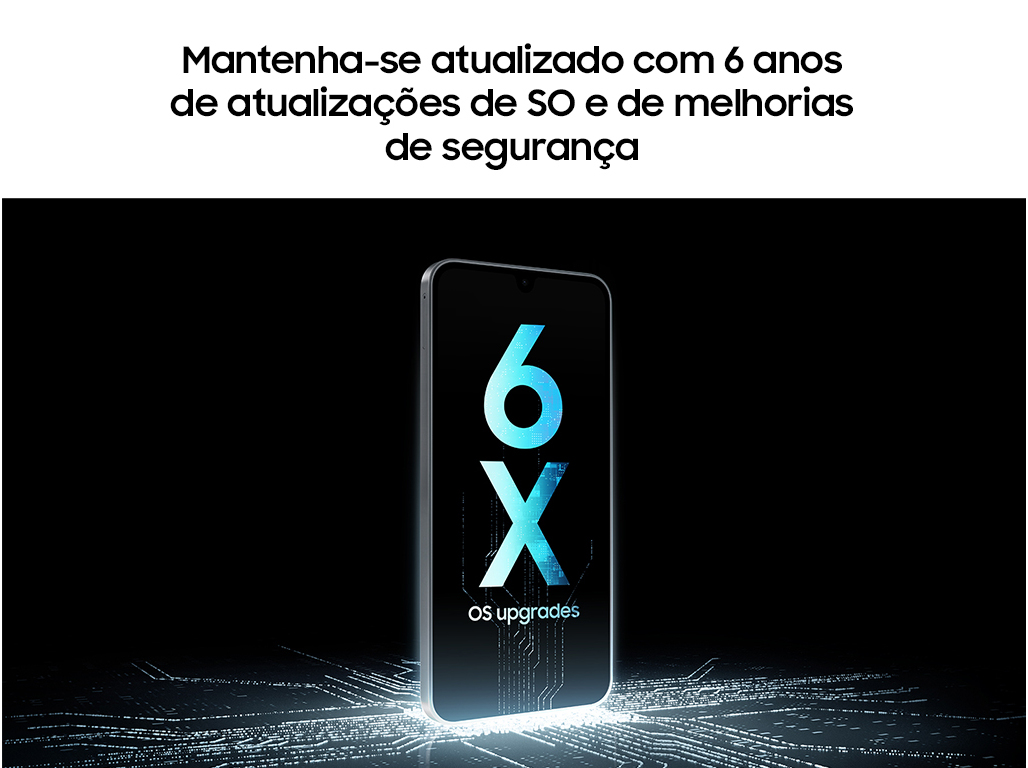 SMARTPHONE SAMSUNG GALAXY A17 128GB PRETO