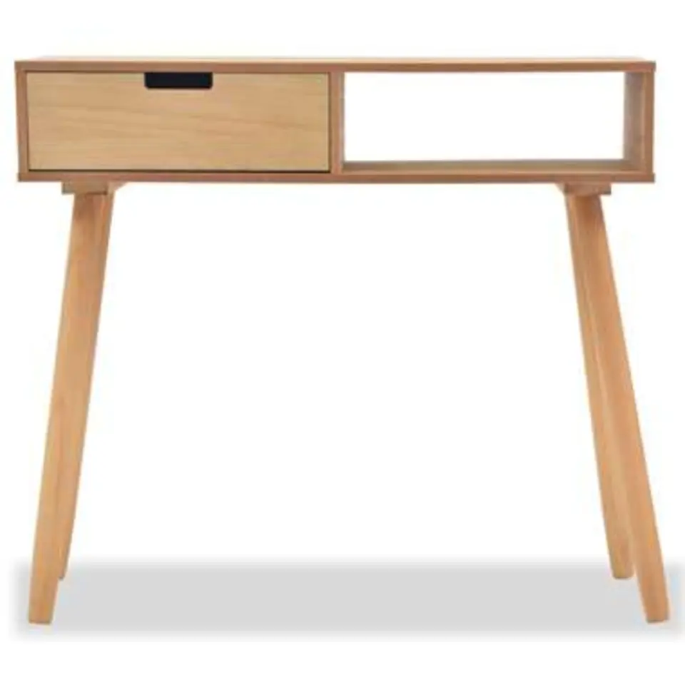 vidaXL - Wandtafel - Bruin - Grenenhout