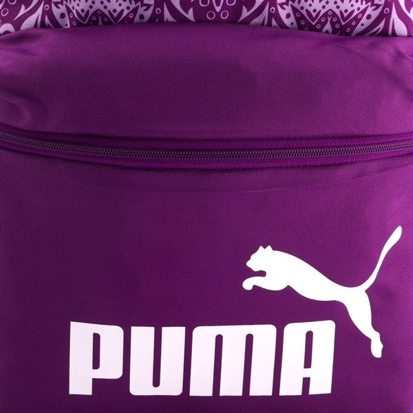 Puma Phase rugtas paars met all over print