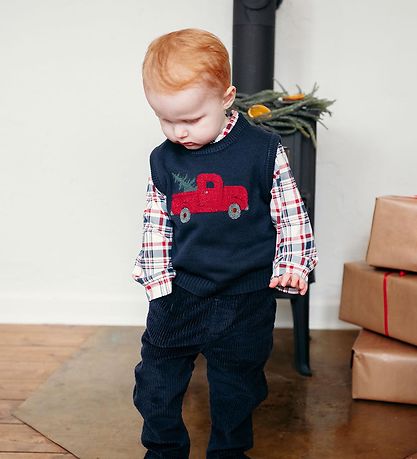 Hust and Claire Weste - Strick - Princo - Navy