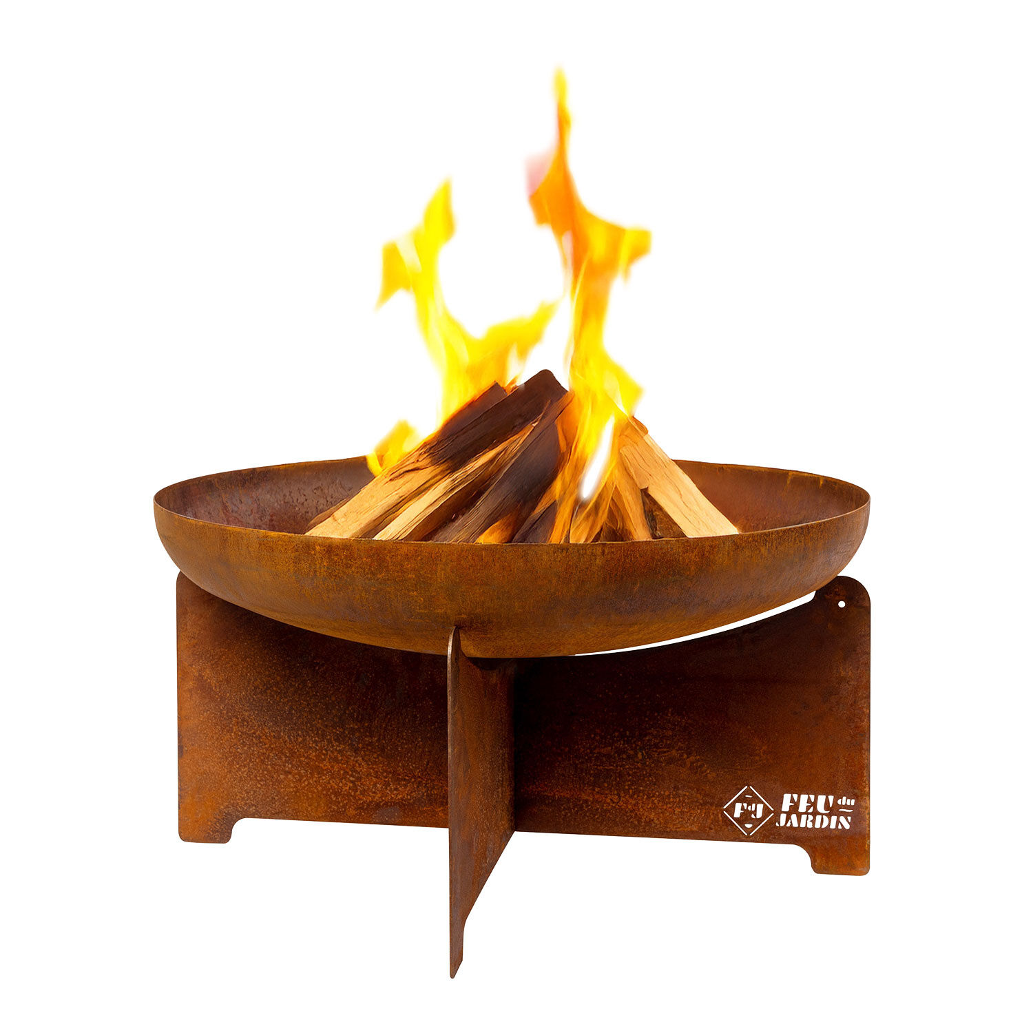 Feu du Jardin Gartenfeuer X70 mit Untergestellt
