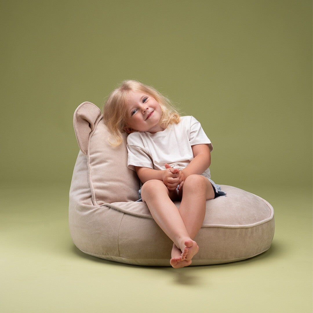 Wigiwama zitzak bear - dusty beige