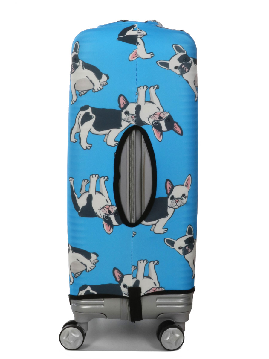 Housse de valise Periea Blue with Dogs M