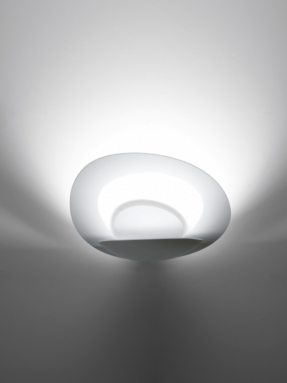 Artemide Pirce wandlamp retrofit wit