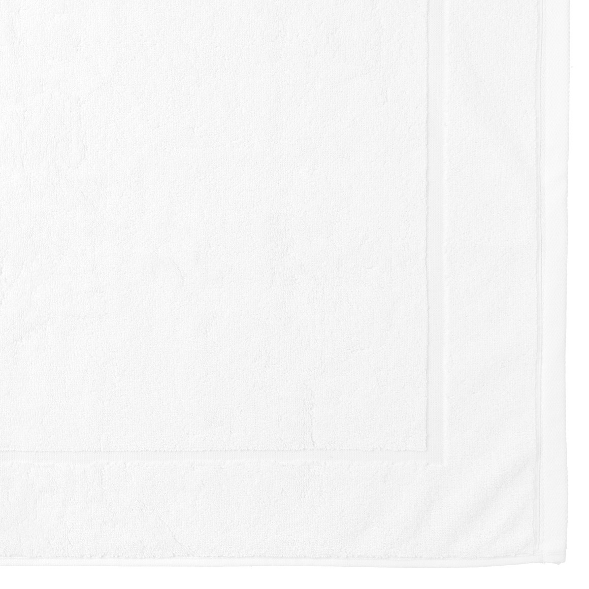 My Home Badematte aus Bio-Baumwolle weiss