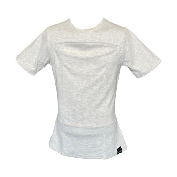 Womboo Buidelshirt - Man - Maat S - Ecru