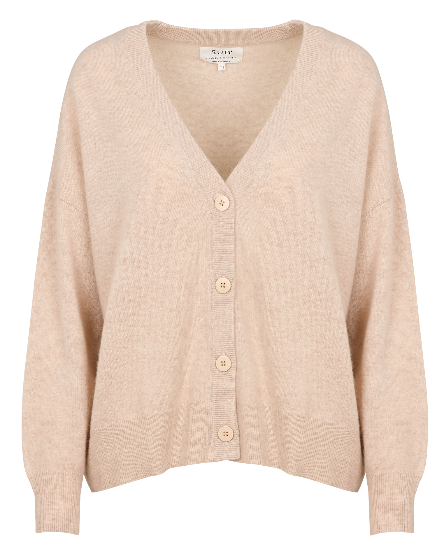 GALBIX - Gilet ample en cachemire | Beige