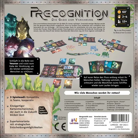 Asmodee Ludonaute Precognition: Die Gabe der Vorahnung