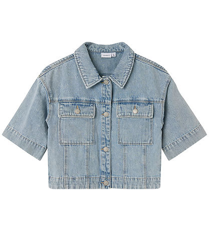 Name It Hemd - NkfAva - Light Blue Denim