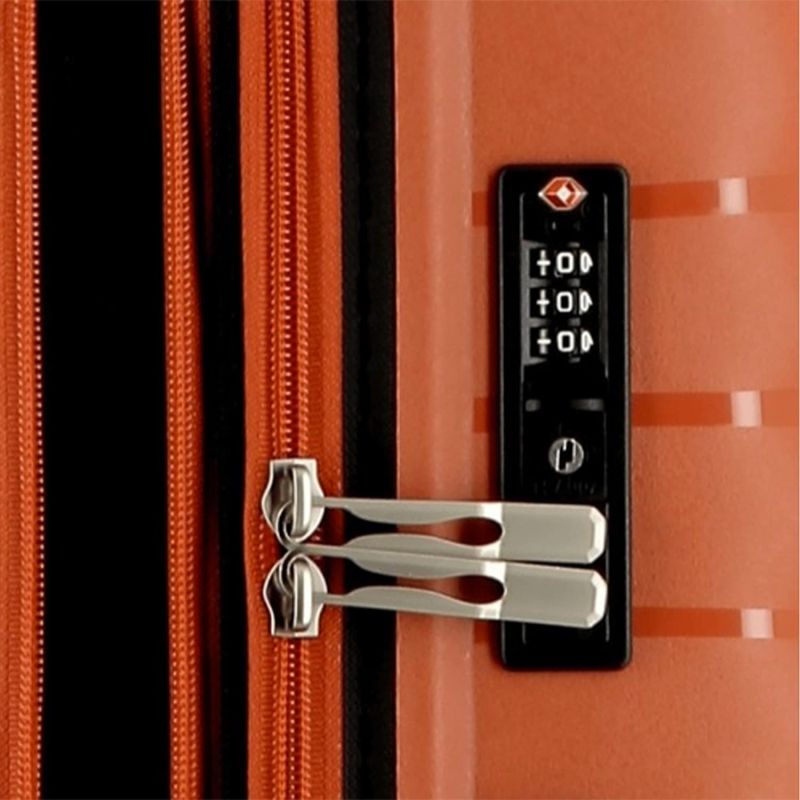 Valise L rigide extensible Xwave 76 cm Brique