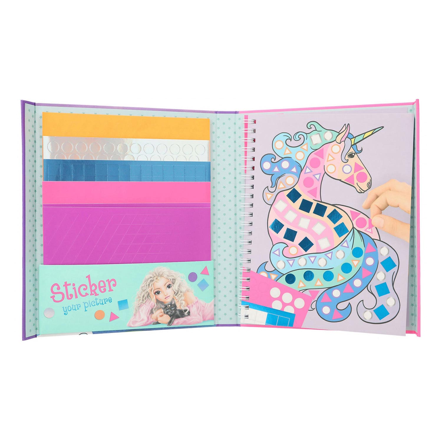 TOPModel Sticker Your Picture Fantasy Stickerboek