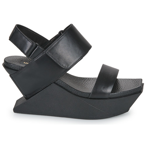 United nude - DELTA WEDGE SANDAL Negro