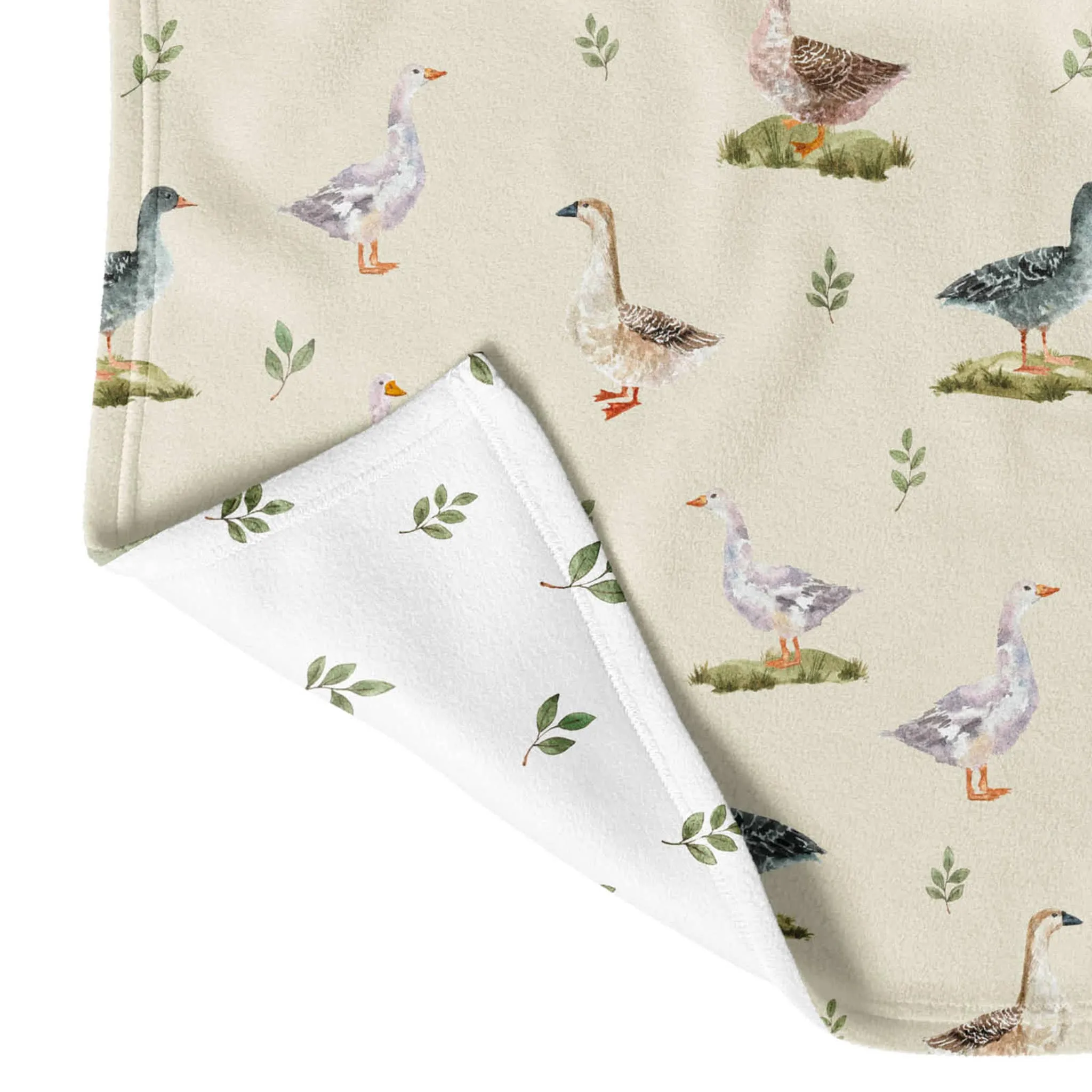 Veille sur Toi Petite Couverture Minky - Les Placoteuses de l'Étang