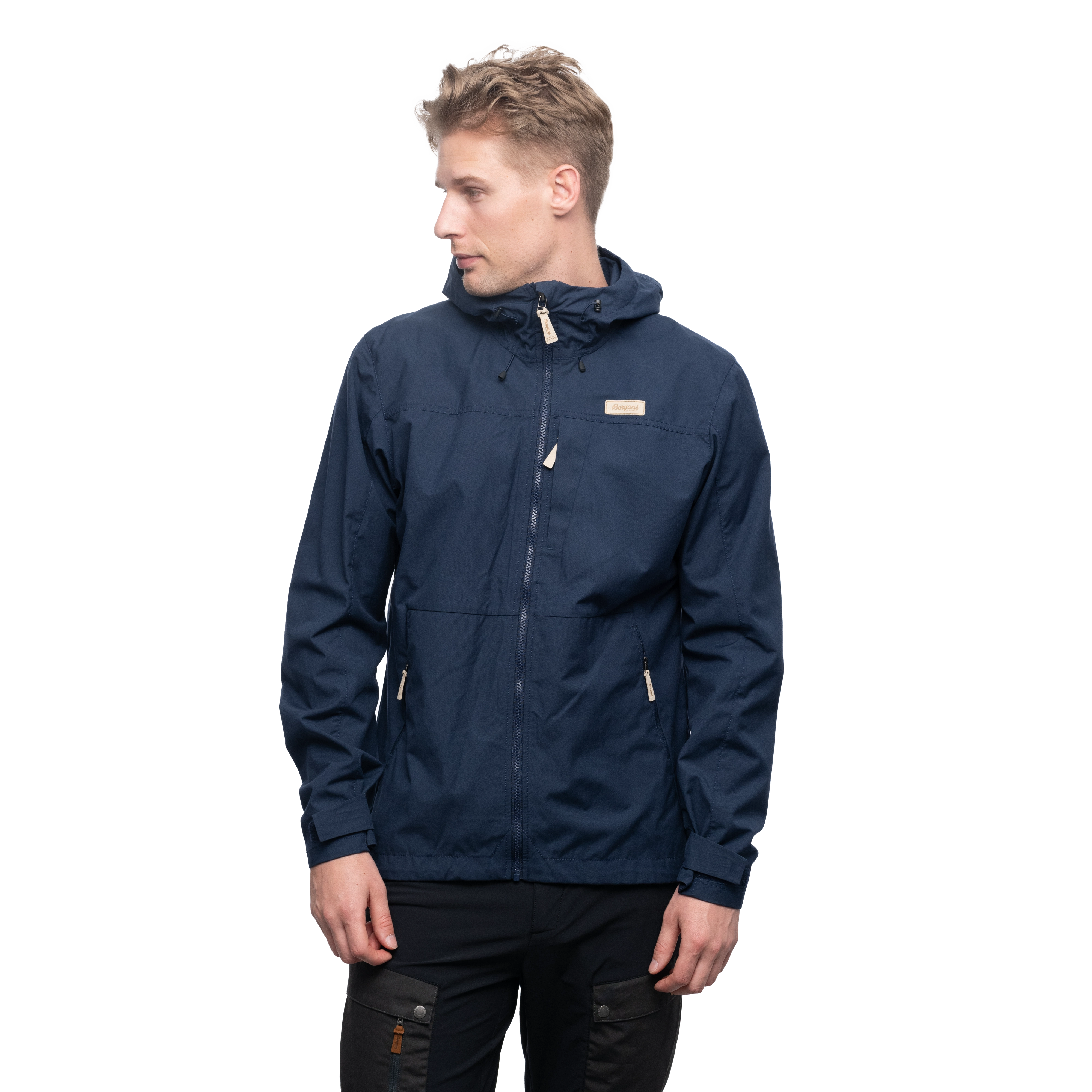 Nordmarka Leaf Light Wind Jacket Men Navy Blue