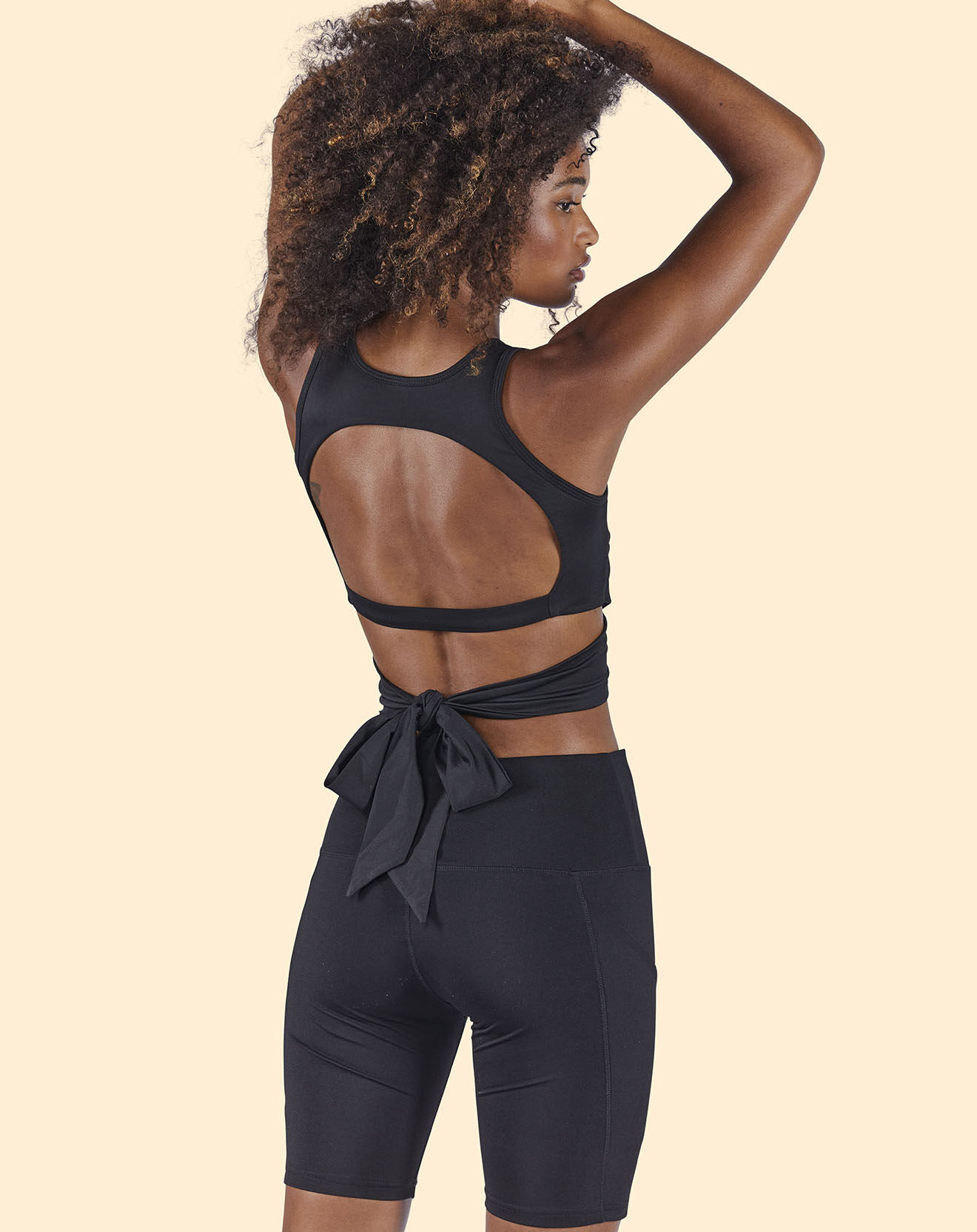 Onamaste Brassière de sport Maintien léger noire