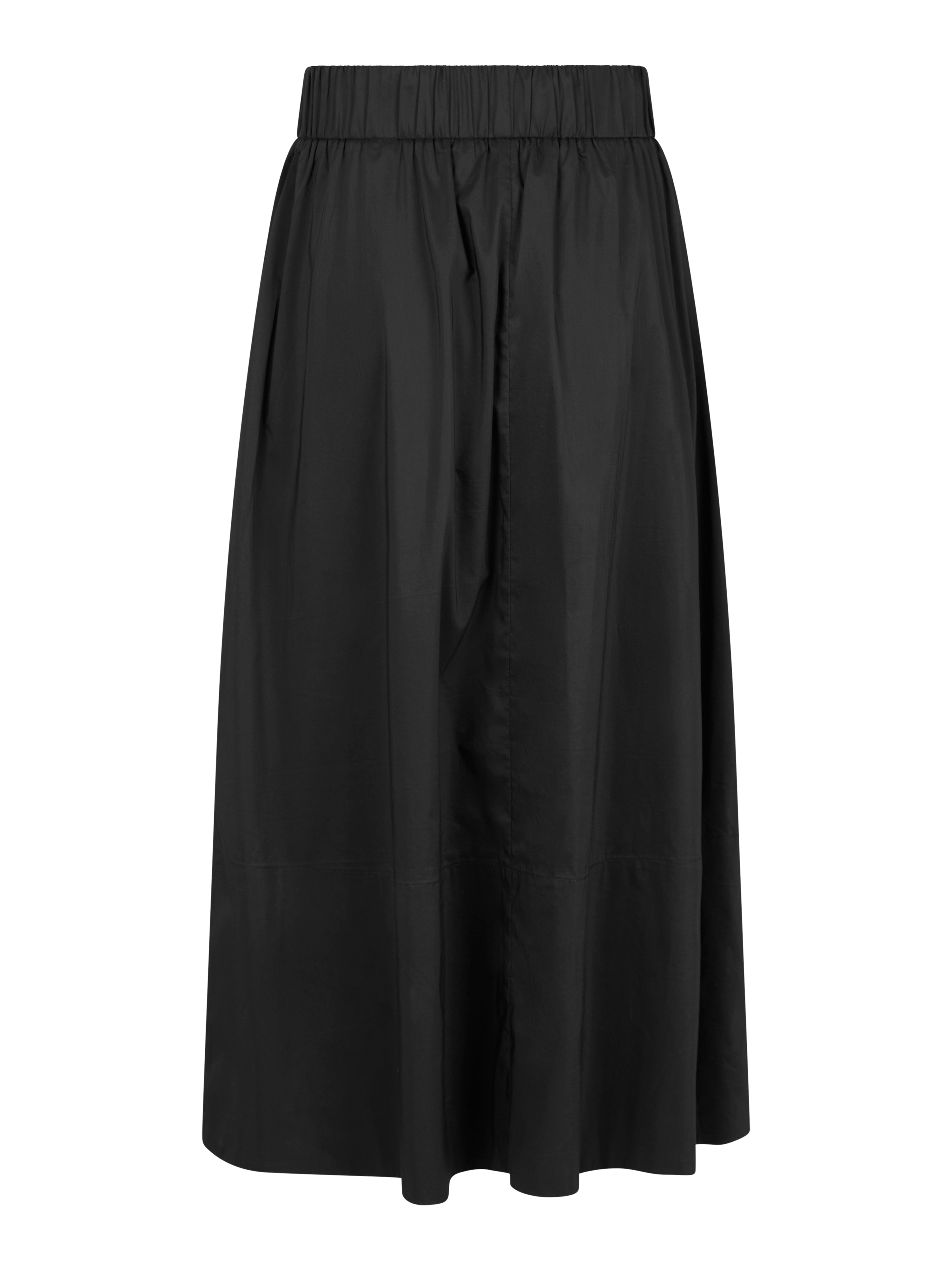 Bahne Studio  Bella Poplin nederdel - sort