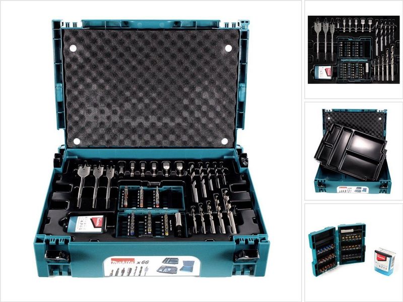 Makita B-43044 - Boor-/Schroefbitset 66-Delig - In Mbox