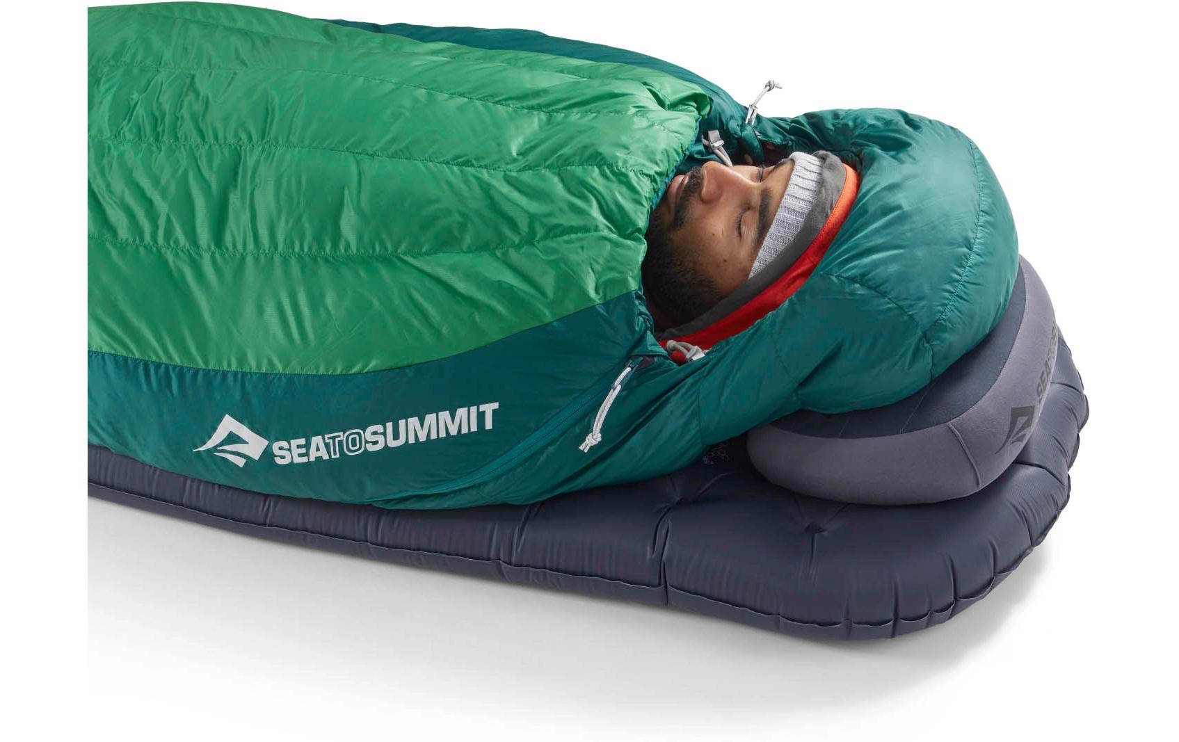 Ascent -1C/30F L Polyester, Grün<br>Mumienschlafsack