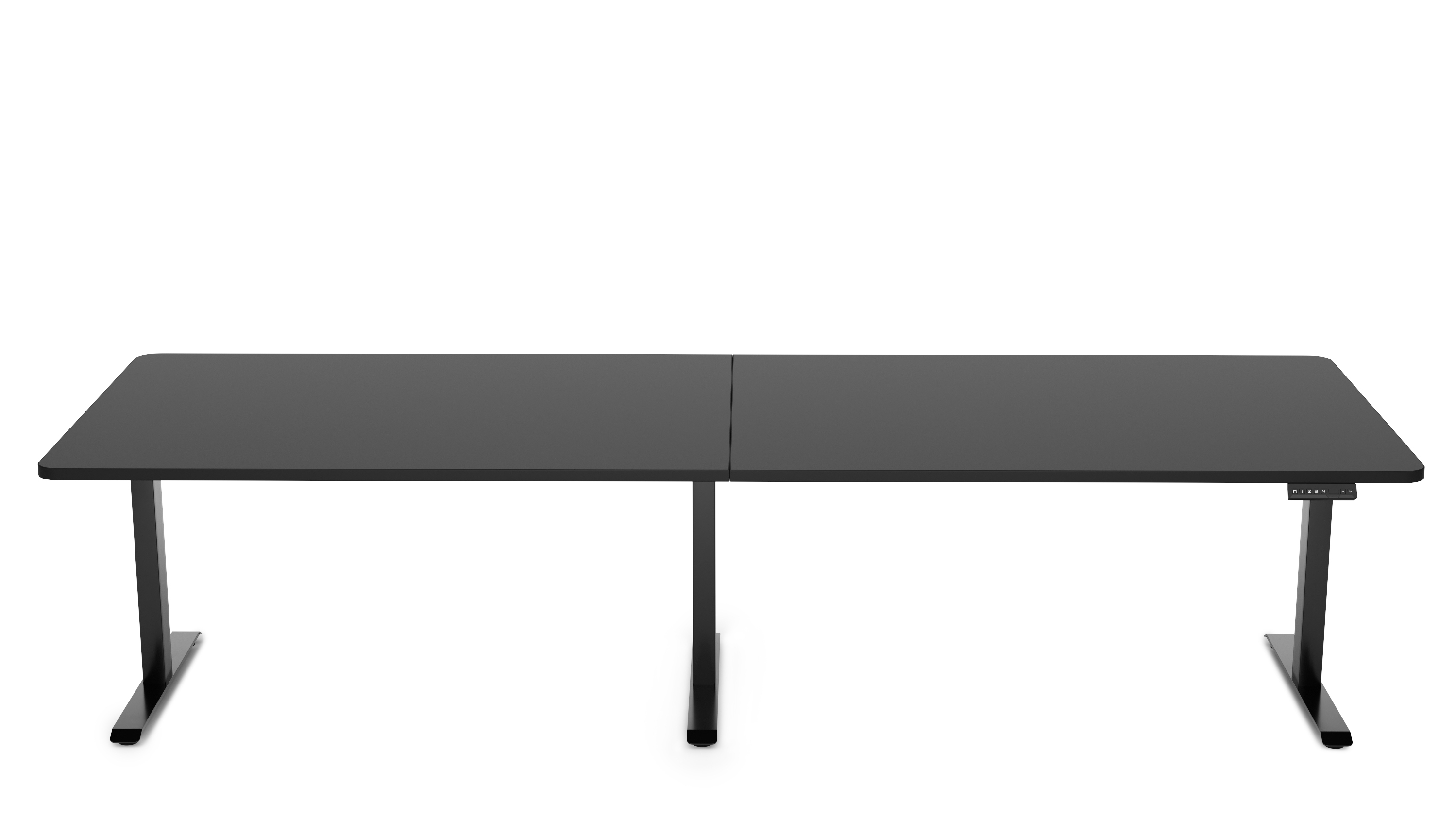 Konferenztisch elektrisch schwarz 280 x 100 cm