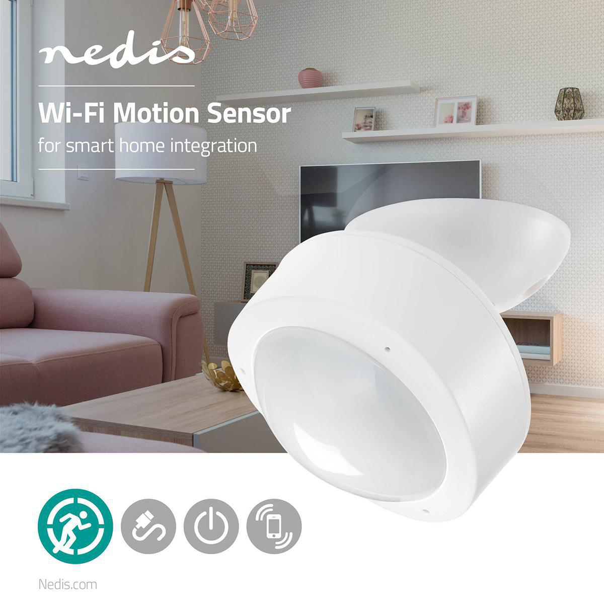 SIRENE DE MOVIMENTO NEDIS WIFISM10CW