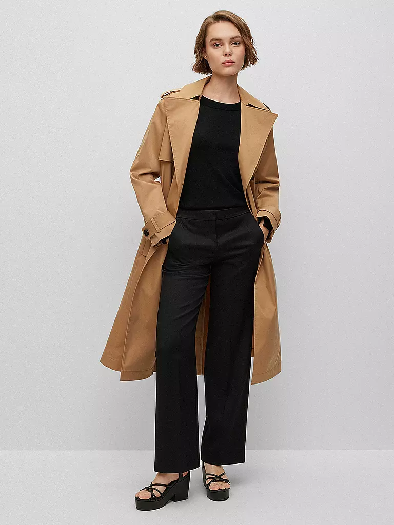BOSS Pullover FEGANSI  schwarz
