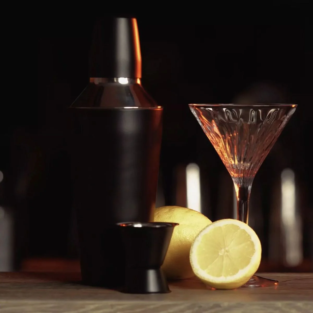 Shaker cocktails 750 ml et doseur d'alcool 4 cl Fackelmann Spectre Fac