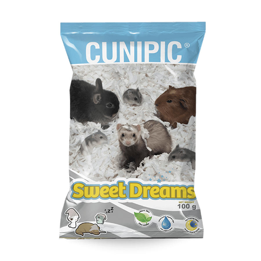 Papel de cama Cunipic Sweet Dreams para roedores