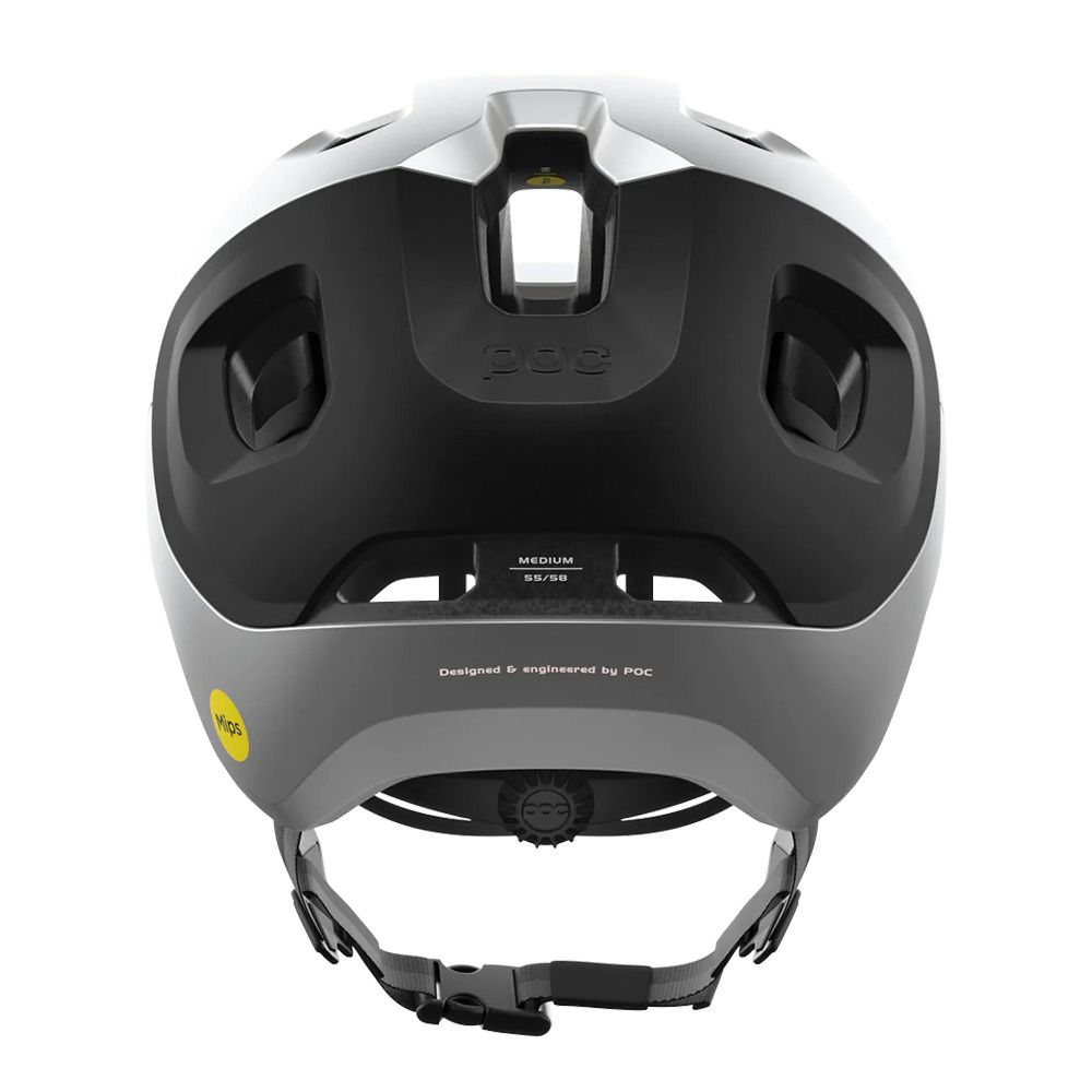 Poc AXION RACE MIPS - Casque VTT uranium black/argentite silver matt