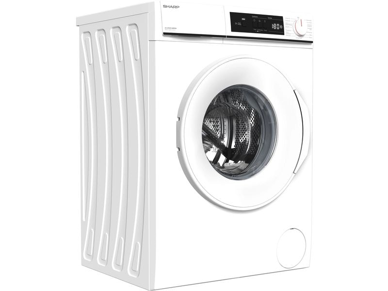 Sharp Waschmaschine ES-NFA814WWNA-CH Links Frontloader mit 8 kg Ladekapazität