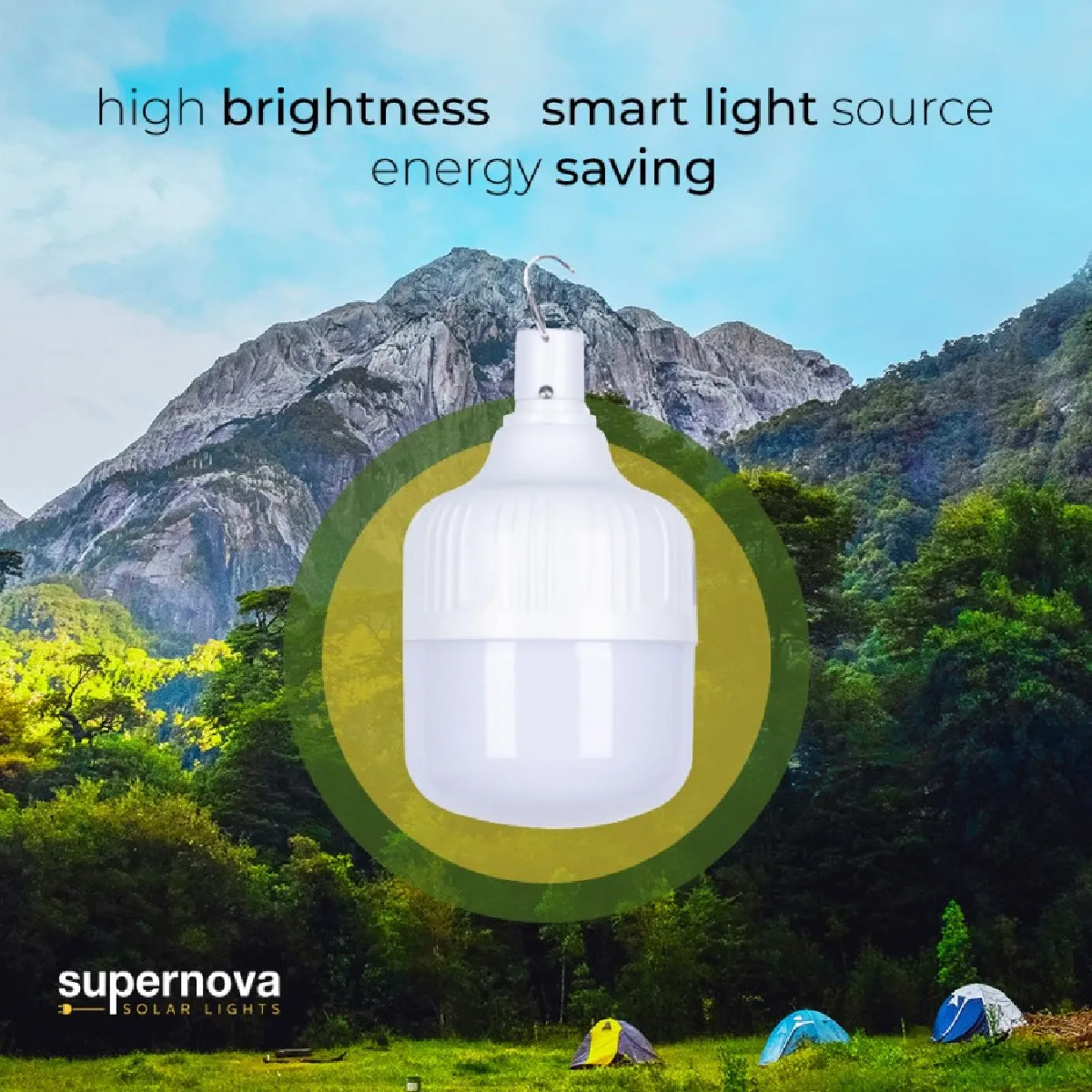 Supernova SunStars - Lampe LED portable 50W