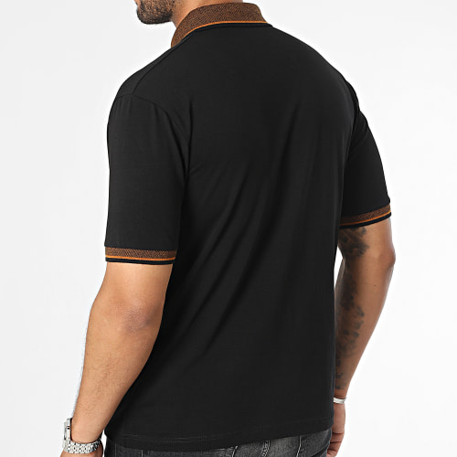 Polo Manches Courtes Noir