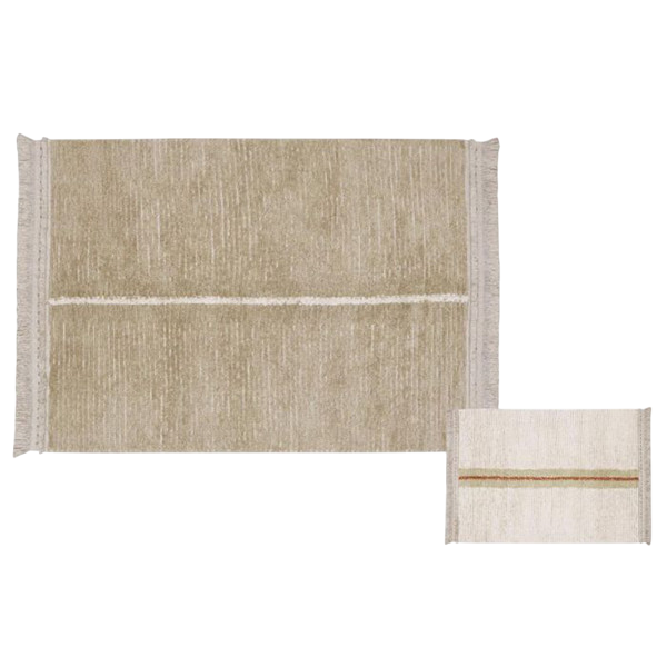 Teppich Duo Salbei - M