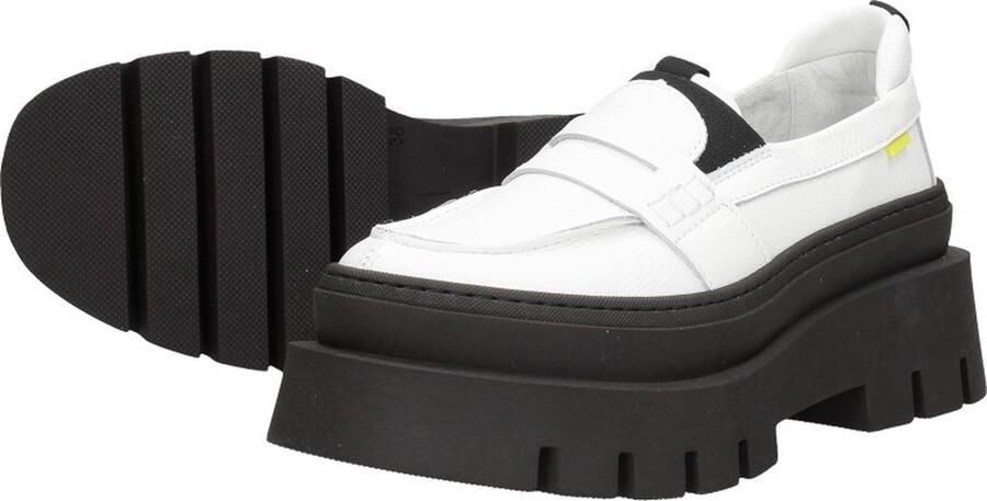 Bronx Witte Loafers Evi ann 66433