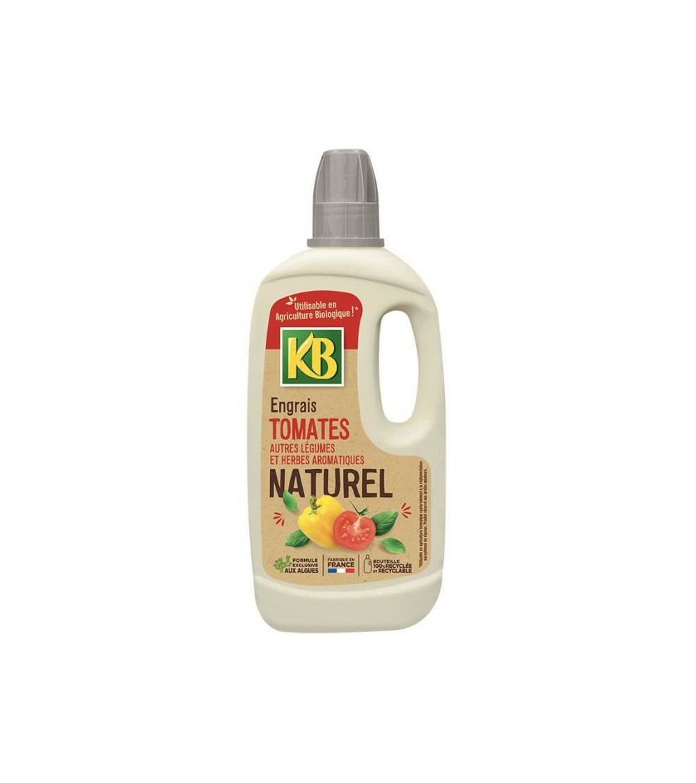 Engrais naturel tomates, autres légumes et herbes aromatiques 1l