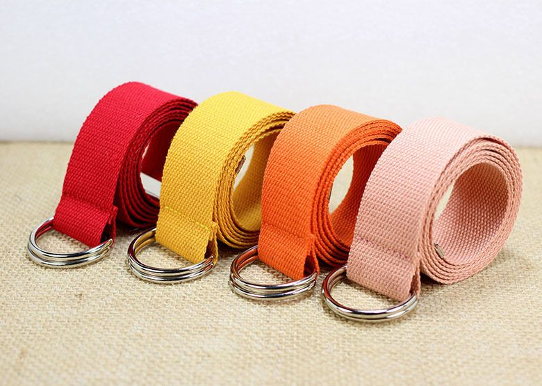 Rofuka - Effen canvas riem zonder gaten