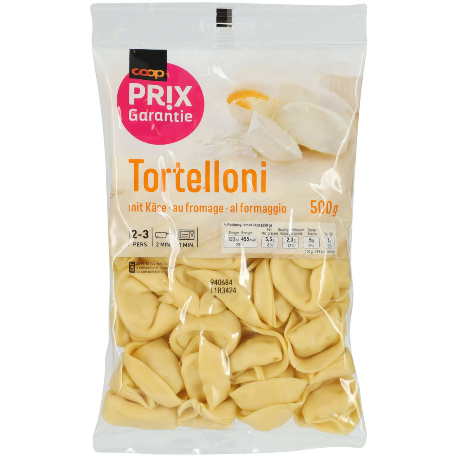 Prix Garantie Tortelloni Käse