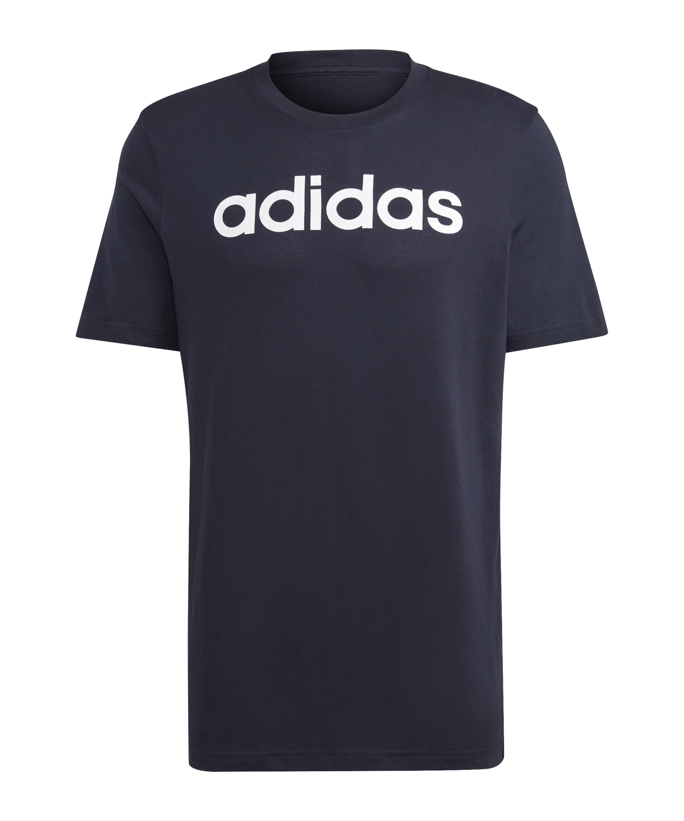 adidas Essentials Embroidered Logo T-Shirt Blau