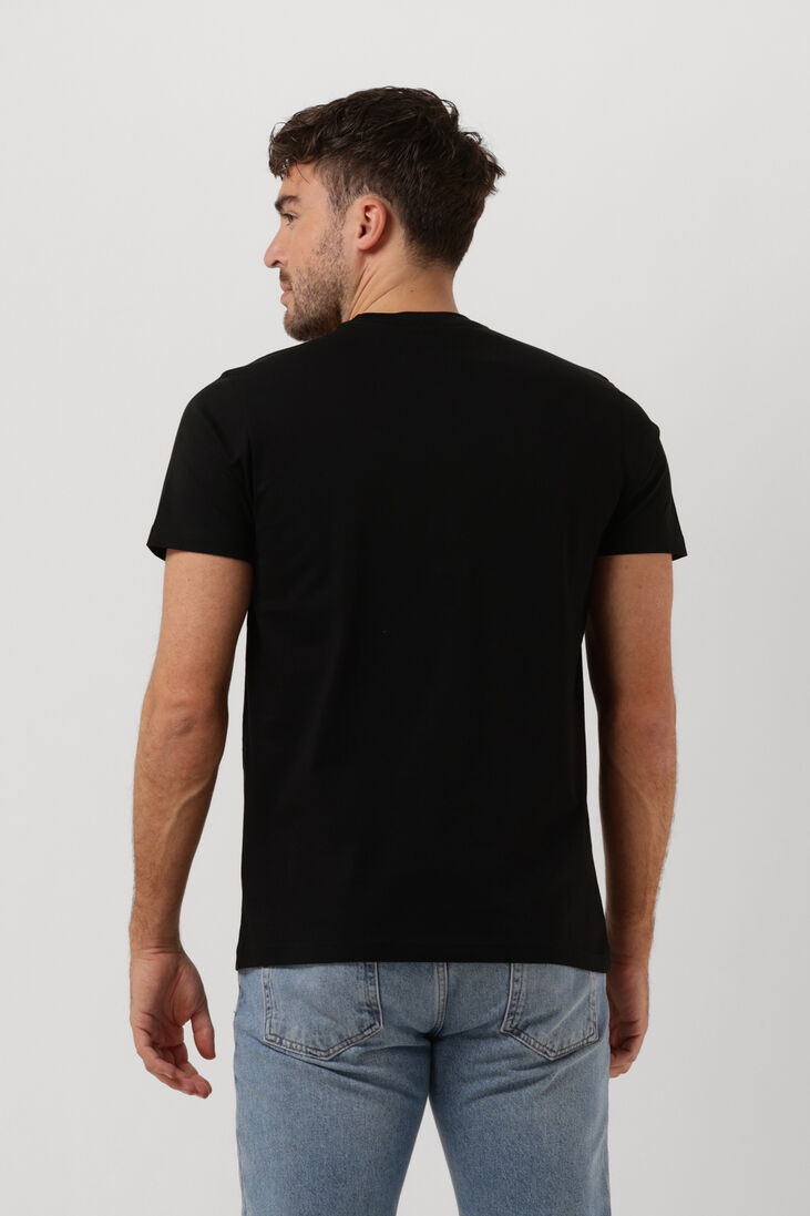 PS PAUL SMITH zwarte ps paul smith t-shirt mens slim fit ss tshirt zebra