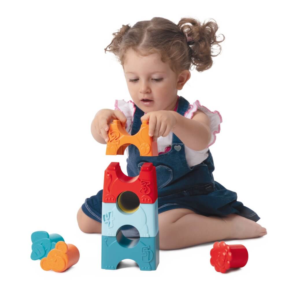 2in1 Stapelbarer Turm Der Tiere Eco