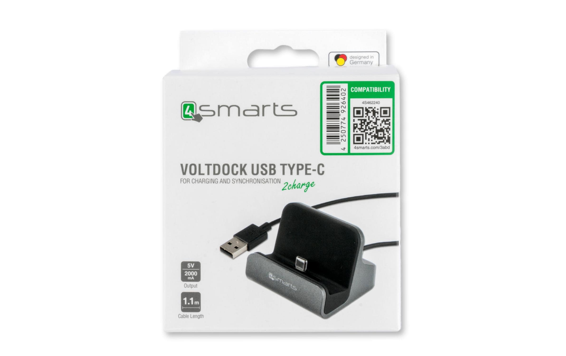Ladestation VoltDock USB-C 10WUSB Typ-C VoltDock Ladestation