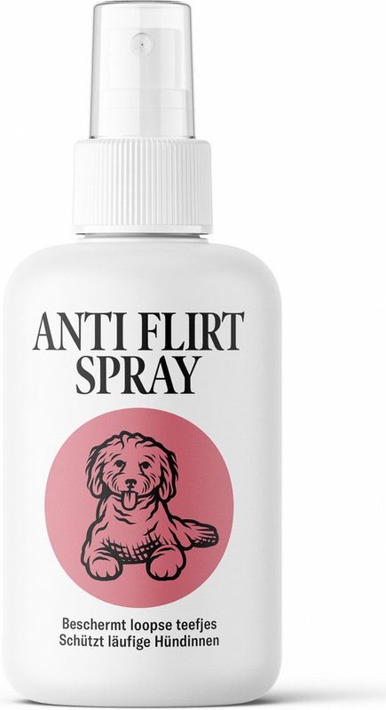 Sensipharm Anti Flirt Spray voor Honden 100 ml. Beschermt Loopse Teefjes Tegen Reutjes Tijdens Loopsheid.