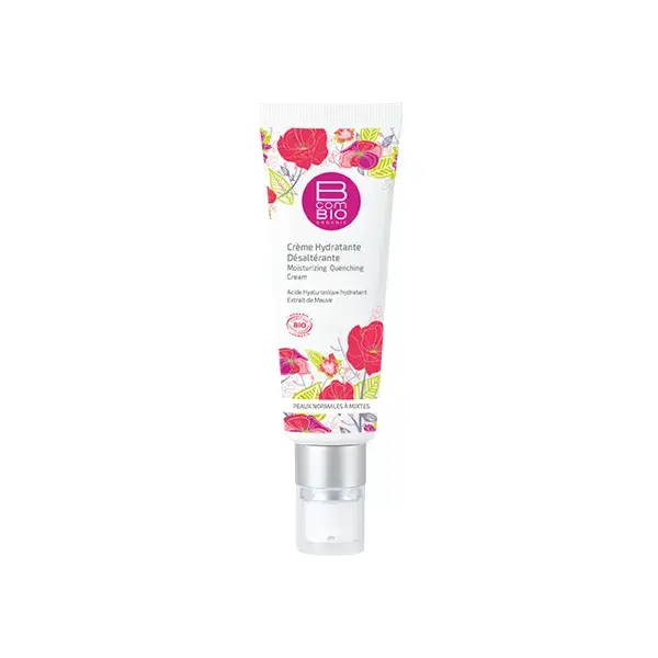 Creme hidratante e revitalizante BcomBIO Essential para pele normal a mista, sem ar, 50ml