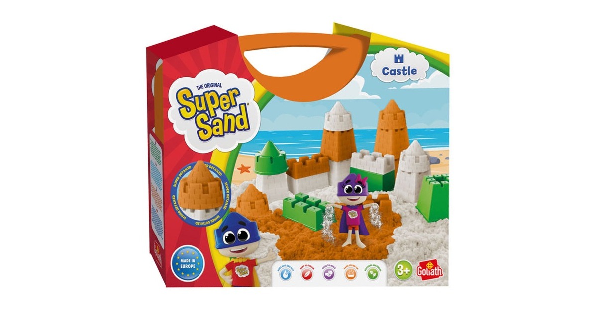 Goliath GamesSuper Sand Kasteel in Koffer Speelzand