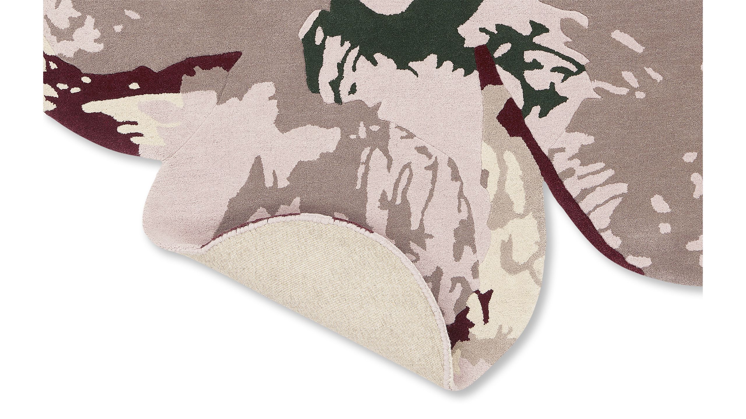 Vloerkleed Shaped Burgundy 162303 Magnolia