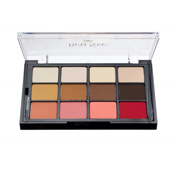 Ben Nye - STP75 Classic Blush & Powder, 12er Palette