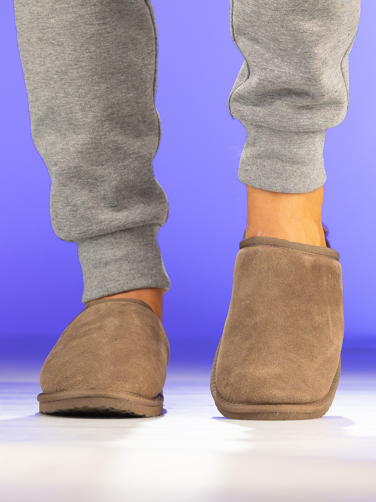 Noodles - Hut Wool Slipper Brown - Trapes Sko