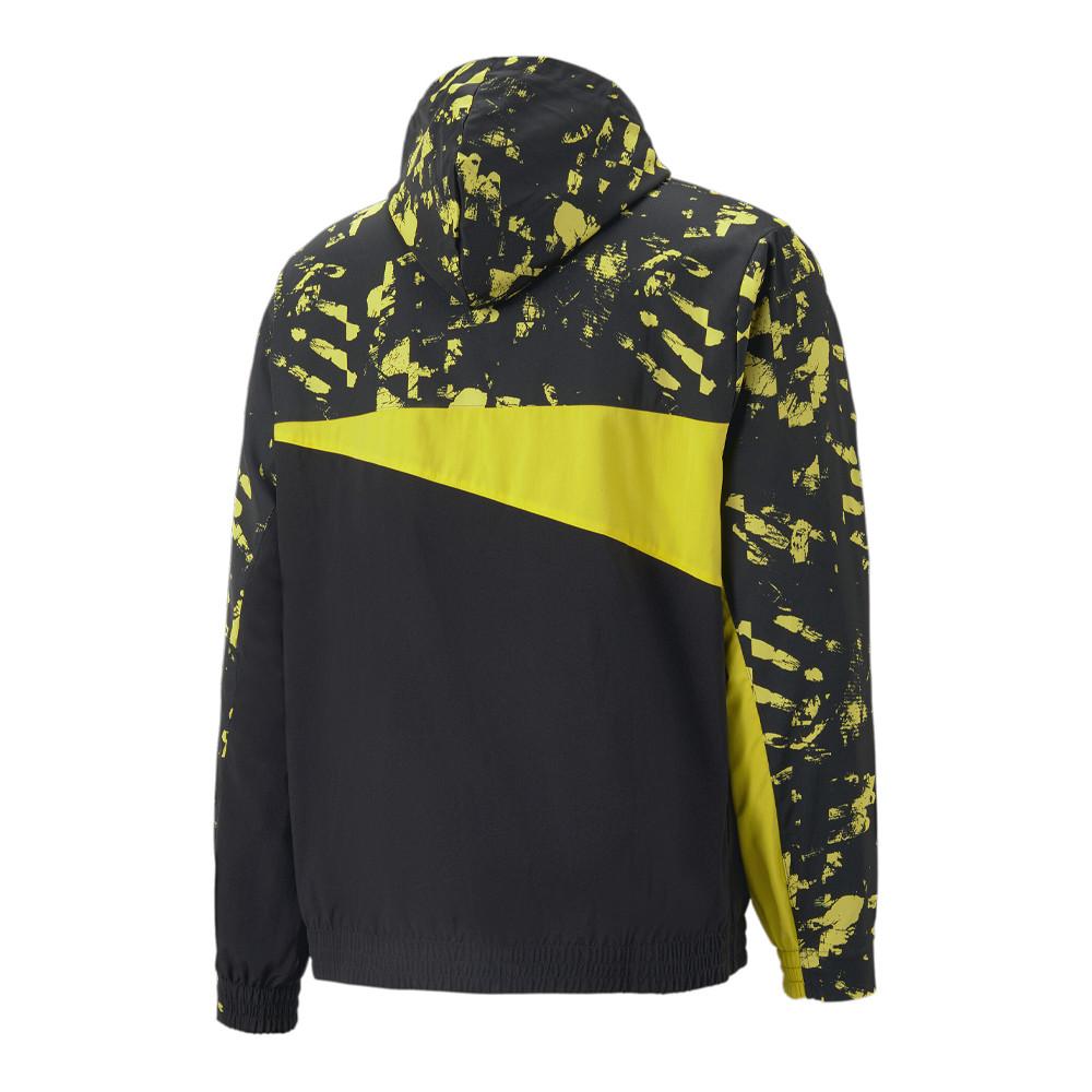 Puma Dortmund Sweat Noir/Jaune Homme foot Puma 2022/23