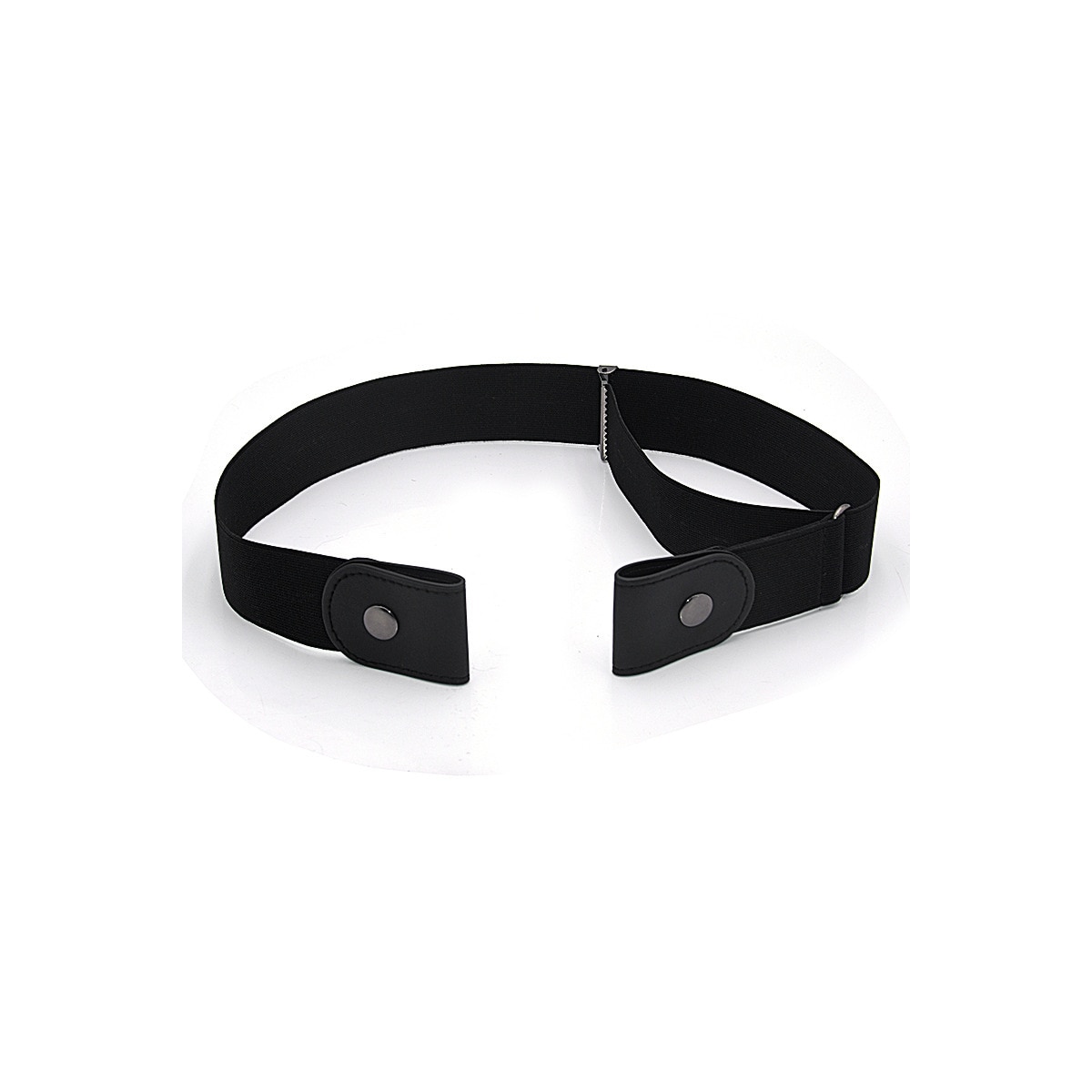 Elastisk belte uten spenne 2-pak